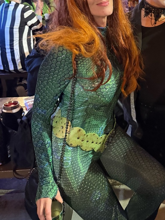 Candy Catz Pants - Candy Catz Green Hexagon Skin Jumpsuit Skinsuit Bodysuit Catsuit Rave.